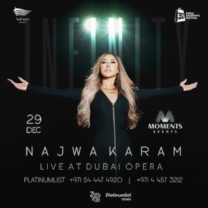 Najwa Karam Concert at Dubaِi Opera Arabic Events