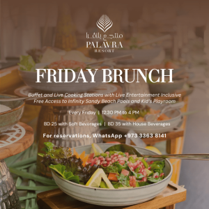 Friday Brunch at Palavra Resort Brunches